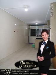 Blk 307 Woodlands Avenue 1 (Woodlands), HDB 4 Rooms #126957502